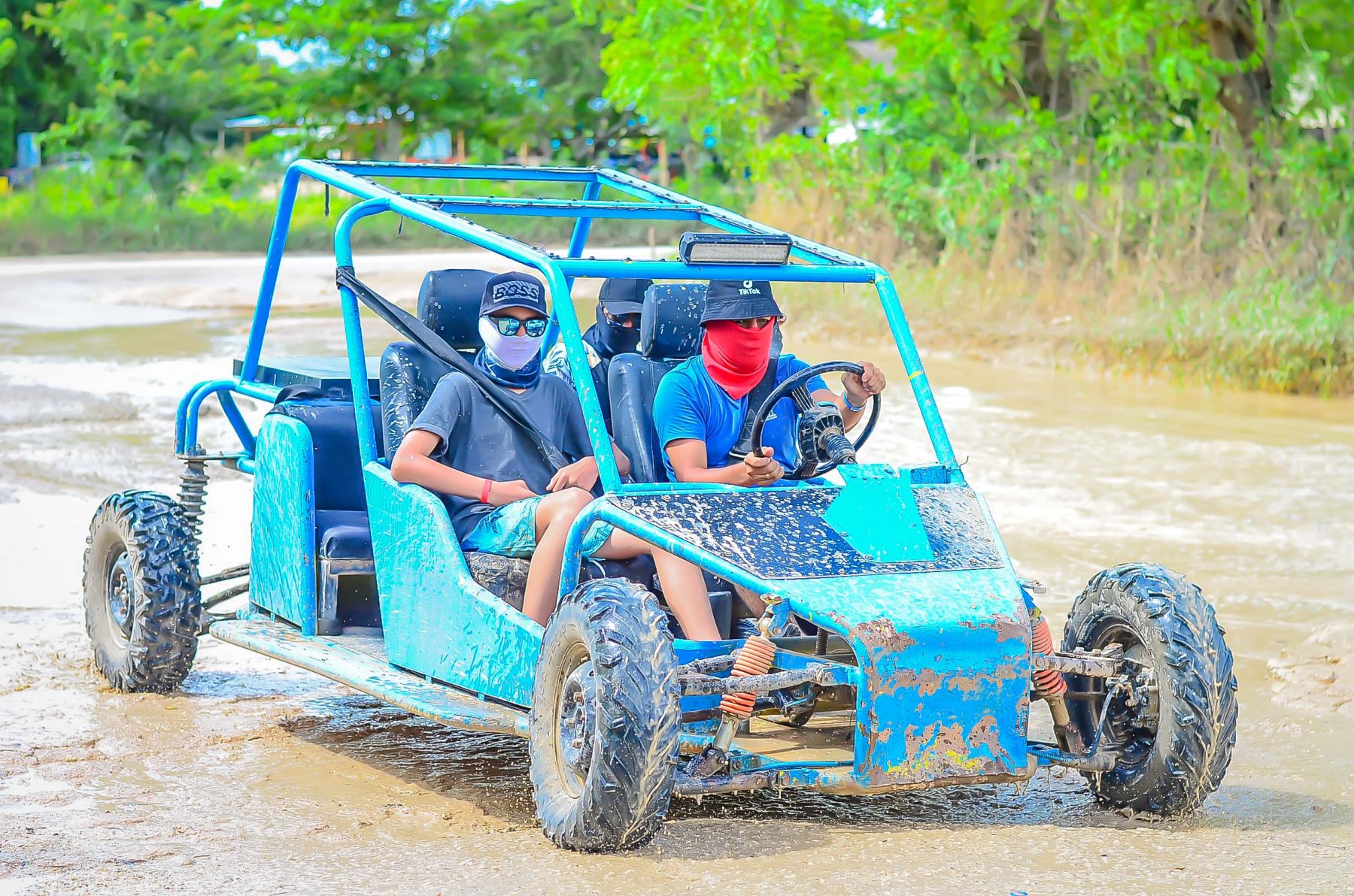 ATV tour through countryside trails in Punta Cana