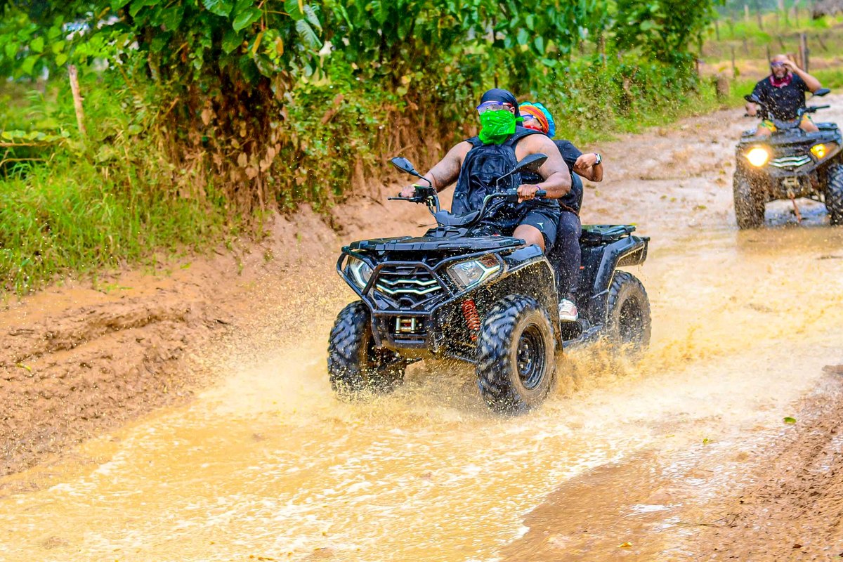ATV tour through Punta Cana countryside trails
