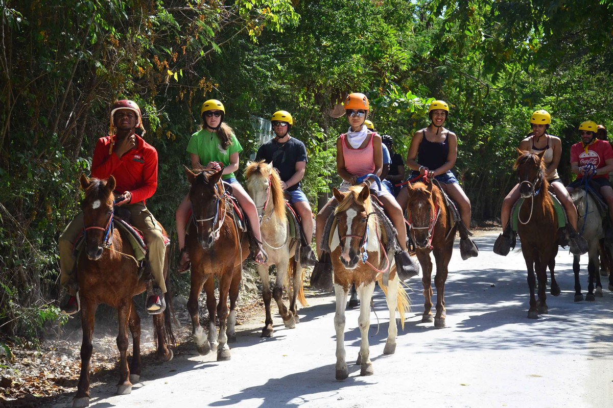 Horseback riding experience in Punta Cana
